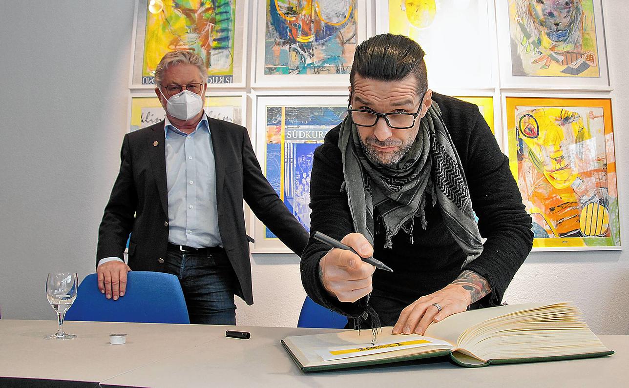 Daniel Loebel goldenes Buch Tannheim